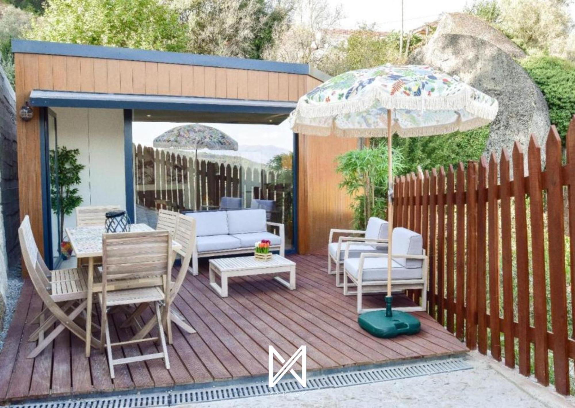 Mystay - Casa Das Oliveirinhas Bungalow By Refugio Ao Luar セロリコ・デ・バスト エクステリア 写真